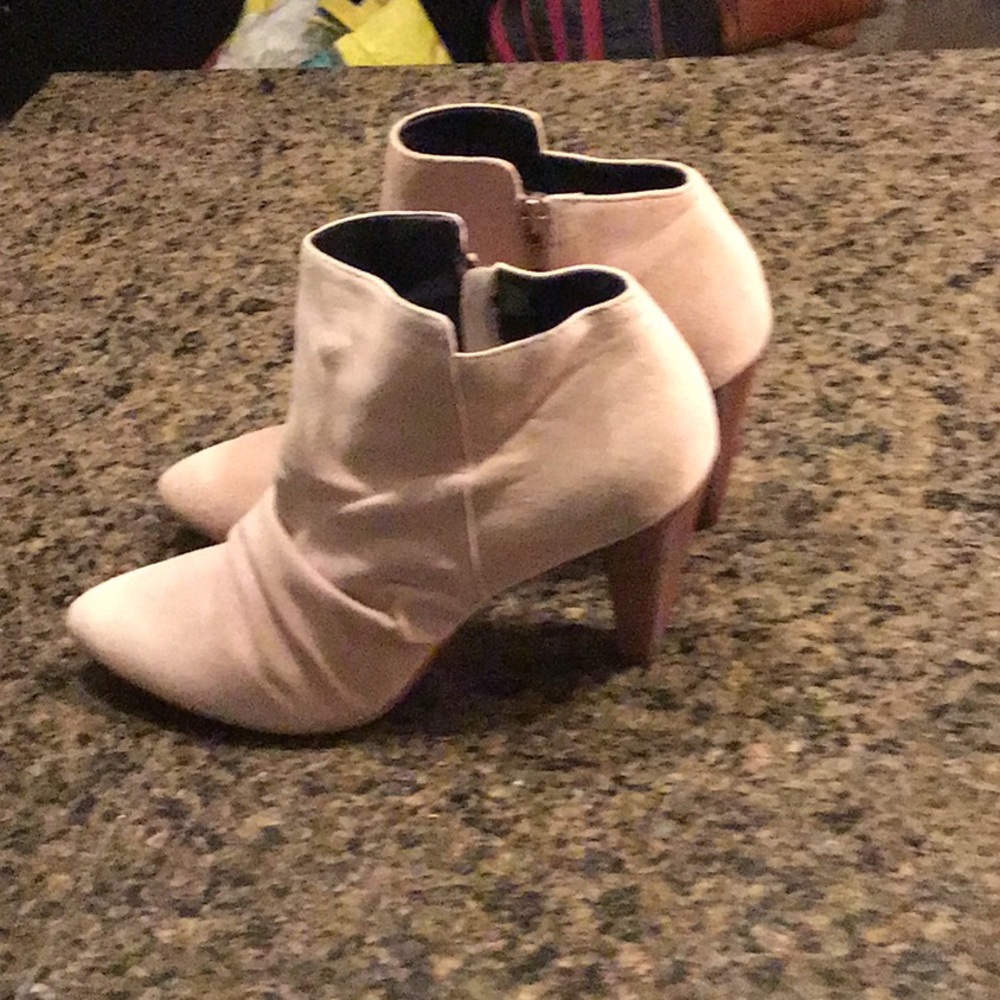 Brand new tan colored booties